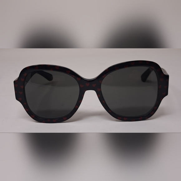 Saint Laurent Paris  Sunglasses Red Heart Metallic Butterfly SL133 006 53-19-140 - Picture 9 of 13